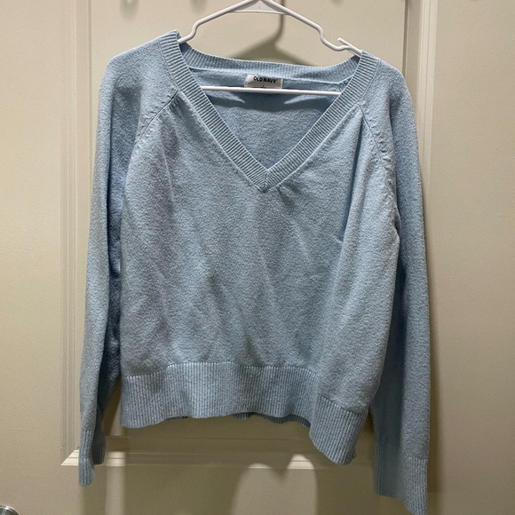 Old Navy Sweaters - Light Blue v-neck Old Navy Sweater (S)